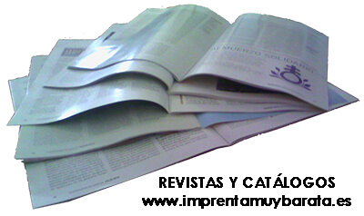 revistas y catálogos