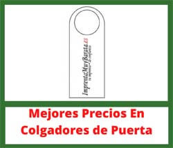 Colgadores de puertas personalizados para publicidad y promociones