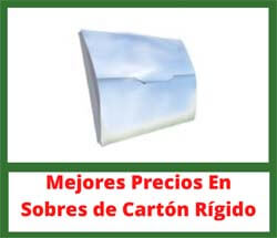 Sobres de cartón resistentes para envíos seguros
